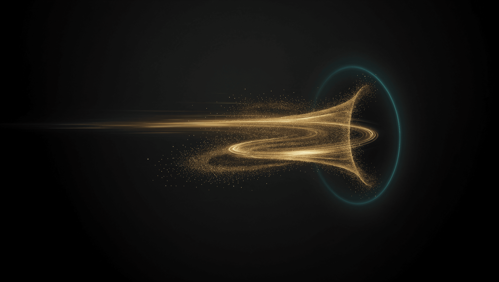 Abstract visual representing an instant speed-to-lead engine with attribution.